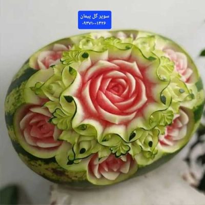 تزیین هندوانه کد 605